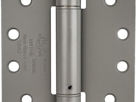 Global Door Controls CPS4040-R-USP-I CPS Series Imperial USA 4.0 x 4.0 in. with 1 4  Radius, Primed Full Mortise Spring Hinge, on Sale