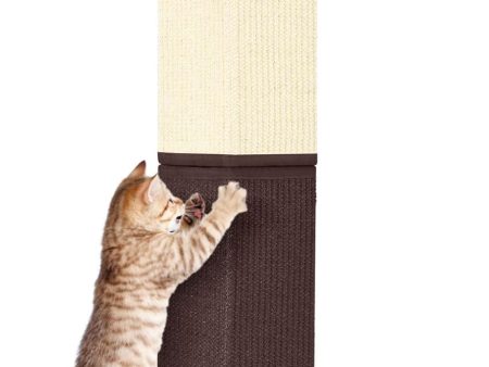 Cat Scratching Post 32 Inch for Indoor Large Cats and Kitten, Nature Sisal Tall Cat Scratch Post, Sisal Cat Scratcher Improve Cat s Scratching Habits and Protect Your Furniture, Grey by Dimaka Online now