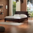 Lucia Modern Italian Designer Leather Bed Hot on Sale