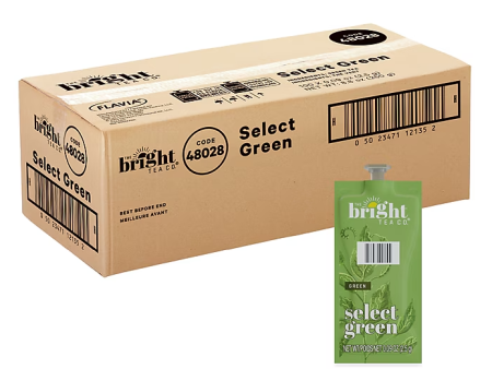 The Bright Tea Co. Select Green Tea, Flavia Freshpack, 100 Carton, Best By: 9 23 25 For Cheap