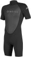 O Neill Wetsuits Men s Reactor-2 2mm Back Zip Short Sleeve Spring Wetsuit Sale