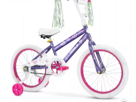 SKONYON Princess 18  Kids  Bike - Purple For Discount