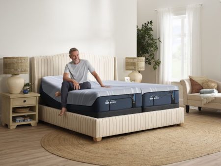 Tempur Pedic Luxe Align 2.0 Blue Mattress (Soft Feel) Online now