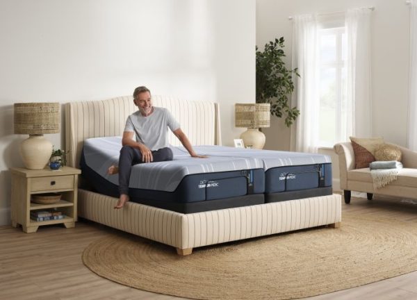 Tempur Pedic Luxe Align 2.0 Blue Mattress (Soft Feel) Online now