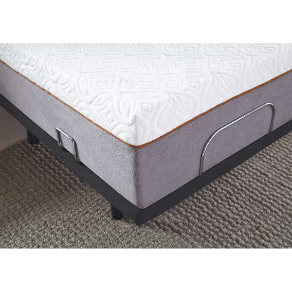 Split King Louise Suite Adjustable Bed Package with 11  Cooling Gel Memory Foam For Cheap