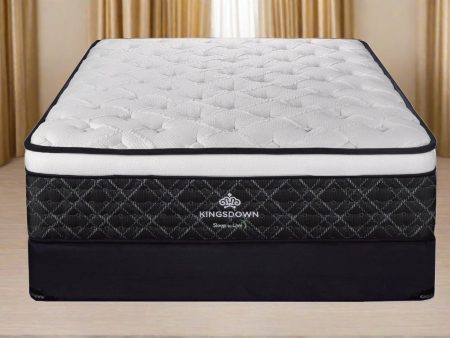 Dual Comfort Kingsdown 7000 Series Sleep to Live 15  Euro Top Mattress Fashion