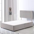 Samson Reinforced Divan Bed Set with Button Headboard For Cheap