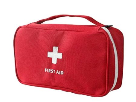 Medicine Travel Bag Portable First Aid Bag Storage Travel Case Online now