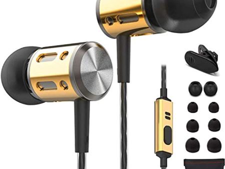 Modohe AX1 Earphones Headphones with Microphone, Bass Driven Sound, Noise Isolating Earbuds Online Hot Sale