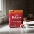 Folgers Classic Roast K-Cup Pods, Medium Roast Coffee, 24 Count, Best By; 5 25 Cheap