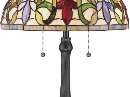 Fine Art Lighting Tiffany Table lamp, Multi Color For Cheap