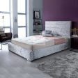 Pescara Luxury Upholstered Panel Bed Frame Supply