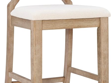 Jayme Bar Stool, Gray Wash on Sale