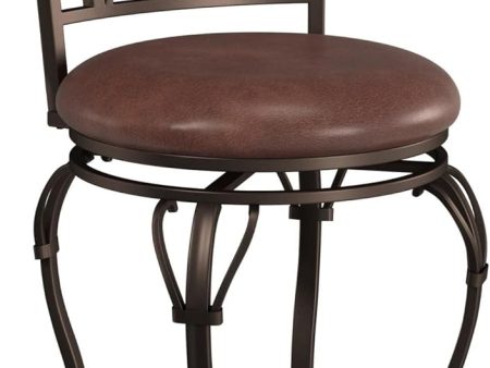 Granada Swivel Metal Counter Stool, 26  High For Discount