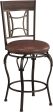 Granada Swivel Metal Counter Stool, 26  High For Discount