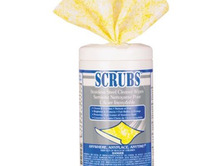 SCRUBS Stainless Steel Cleaner Towel, 30 Case Online now