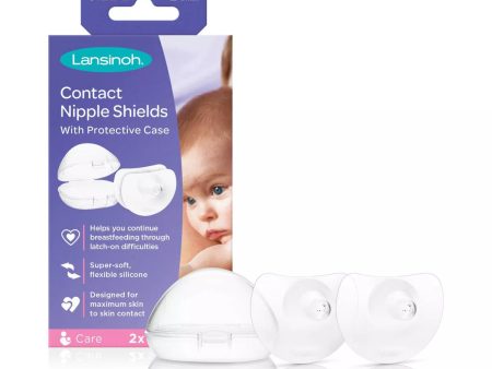 Lansinoh Contact Nipple Shields with Case Hot on Sale