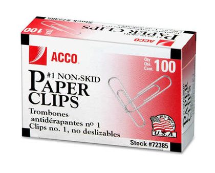 Acco Paper Clips, 100 Case For Discount