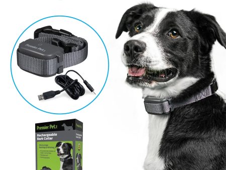 Premier Pet Rechargeable Bark Collar Online now