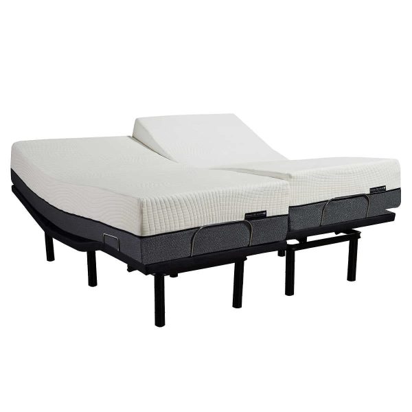 Polaris Suite Adjustable Bed Package with 13  Cooling Gel Memory Foam Online now