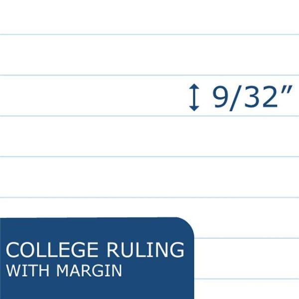 FILLER PAPER 8.5 x11  COLLEGE RULED WITH MARGIN For Sale