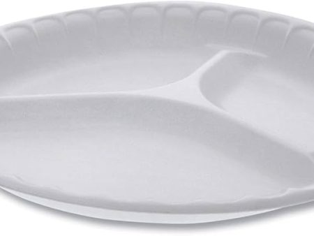 Smart & Simple Foam Compartment Plates, 12 ct Hot on Sale