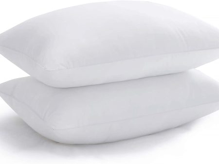 Acanva Basic Bed Pillow Soft Rest Cushion Stuffer for Sleeping, King 20  x 36 , White, 4 Pack Online now