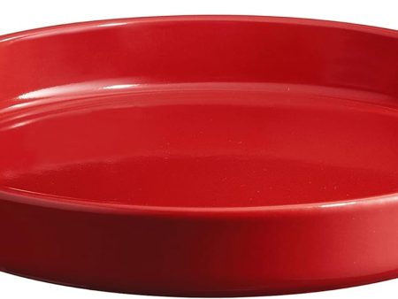 Emile Henry 12  Deep Dish Pizza Pan | Burgundy Online Sale