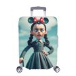 Wednesday Minnie Ears Luggage Cover | Suitcase Covers Discount