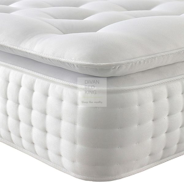 5000 Pocket Spring Luxury Organic Pillow Top Mattress Online Hot Sale