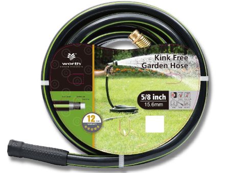 Worth Garden 5 8  x 50  (50 FEET) Kink Free Watering Garden Hose, 12 Years Warranty - Best Hose for Household & Professional USE Online now