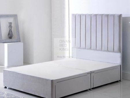 Wilfred Divan Base with Floor Standing Headboard Option Cheap