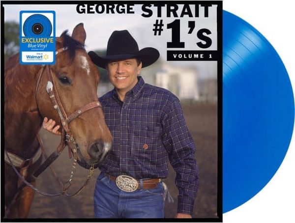 George Strait - #1 s Vol. 1, Blue Vinyl Online Hot Sale