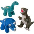 Prextex Plush Dinosaurs 4 Pack 10   Long Great Gift for Kids Stuffed Animals Assortment Great Set for Kids Cheap