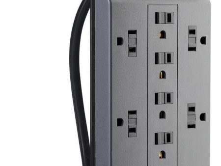 Belkin 12-Outlet Power Strip Surge Protector w  8ft Cord – Ideal for Computers, Home Theatre, Appliances, Office Equipment and more (3,940 Joules) For Sale