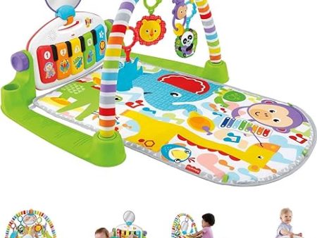 Fisher-Price Baby Playmat Deluxe Kick & Play Piano Gym on Sale