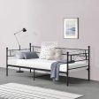 Alexis Daybed Black Metal Day Bed For Sale