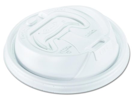 Dart Optima White Reclosable Foam Cups Lids, 16 oz., 1000 Carton Discount