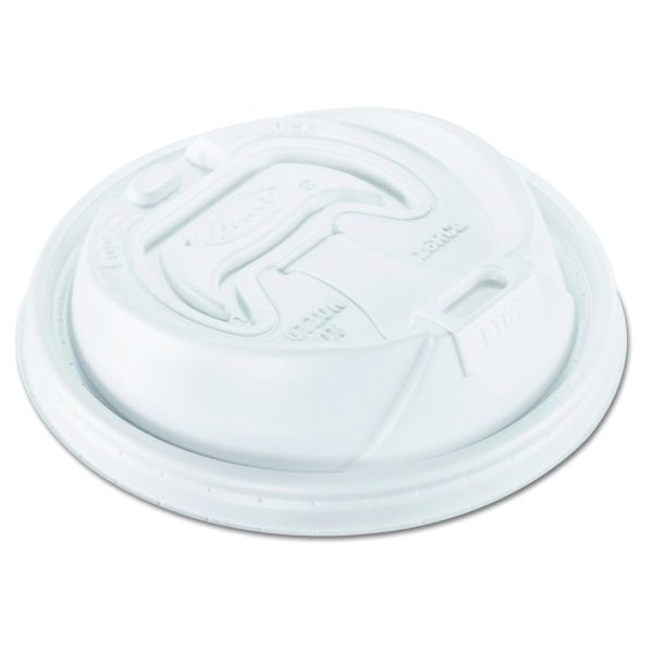 Dart Optima White Reclosable Foam Cups Lids, 16 oz., 1000 Carton Discount