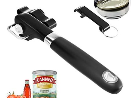 Asingleer Can Opener Smooth Edge -Safe Cut- Can Opener handheld with Ergonomics design for seniors with arthritis, Food Grade Stainless Steel Manual Sale