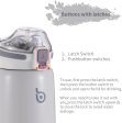 BOTTLE BOTTLE Kids Water Bottles for School 12 oz Stainless Steel Water bottle with Leak Proof Lid Double Wall Vacuum Kids Insulated Water Bottle Keeps Hot and Cold Best Gift Back to School(gray) Hot on Sale