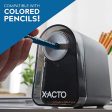 X-ACTO Pencil Sharpener | Mighty Mite Electric Pencil Sharpener, With Pencil Saver, SafeStart Motor, Black, 1 Count Online Hot Sale