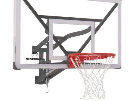 Silverback SBX 54  Wall Mounted Adjustable-Height Basketball Hoop with Quick Play Design Online Hot Sale