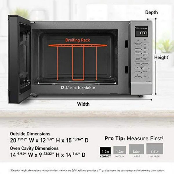 Panasonic 2-in-1 Countertop Microwave Oven Discount