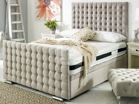 Valencia Luxury Ottoman Divan with Floorstanding Headboard and Footboard Online