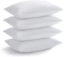 Acanva Basic Bed Pillow Soft Rest Cushion Stuffer for Sleeping, King 20  x 36 , White, 4 Pack Online now