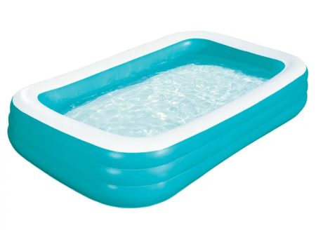 Bluescape Blue 10 ft Family Inflatable Swimming Pool, Round, Age 6 & up Sale