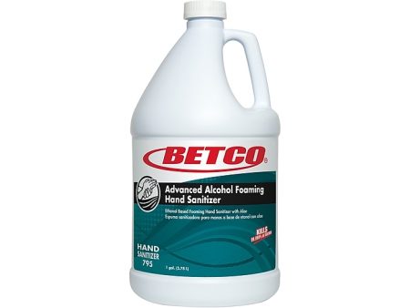 Betco 70% Alcohol Foaming Hand Sanitizer w Aloe, Citrus Scent, 128 oz. Cheap