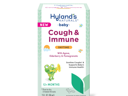 Hyland s Naturals Baby Cough & Immune with Organic Agave and Elderberry, 2 ounce Online Sale