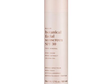 Botanical Face Sunscreen, SPF 30, 1.7 fl oz. on Sale